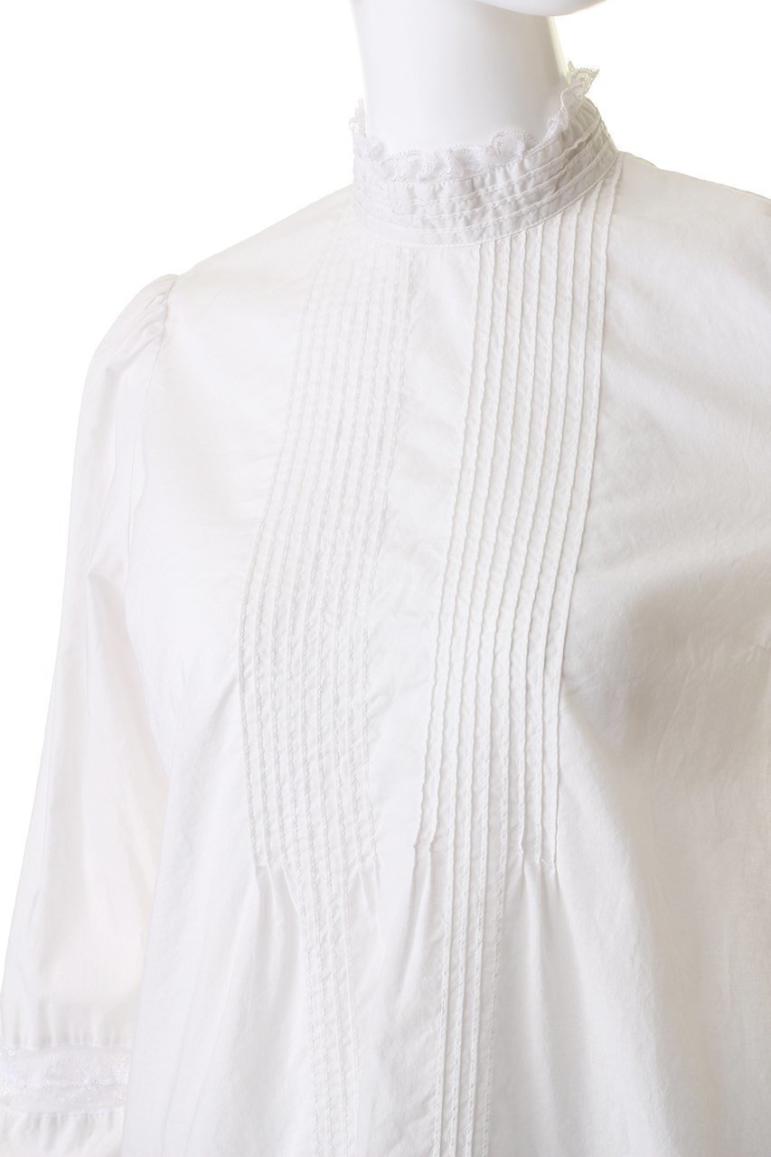 【コルピエロ/Col Pierrot】のフランス製レースブラウス 人気、トレンドファッション・服の通販 founy(ファニー) 　ファッション　Fashion　レディースファッション　Fashion for Women　トップス・カットソー　Cut & Sew Tops　シャツ・ブラウス・オフィスカジュアル　Elegant Blouses & Button-Ups　ジャケット　Jacket, Outerwear　スリーブ　Sleeve, Long Sleeve / Short Sleeve　フランス　France, French　レース　Lace, Lace Fabric　ロング　Long, Long-Length　エレガント 上品　Elegant　春　Spring　秋　Autumn　other-5|ID: prp329100003714308 ipo3291000000035822918