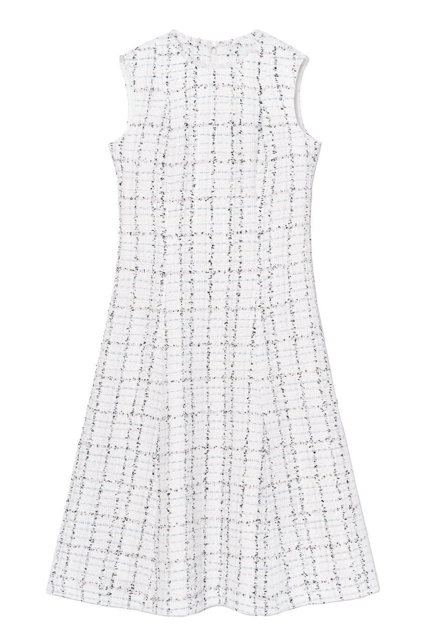 【アナイ/ANAYI】のミックスツイードフレアワンピース インテリア・キッズ・メンズ・レディースファッション・服の通販 founy(ファニー) 　ファッション　Fashion　レディースファッション　WOMEN　ワンピース　Dress　チュニック　Tunic　エレガント 上品　Elegant　オケージョン　Occasion　クラシカル　Classical　セットアップ　Set Up　チュニック　Tunic　ツイード　Tweed　フェミニン　Feminine　フリンジ　Fringe　フレア　Flare　ミックス　Mix　ロング　Long　セレモニー　Ceremony　ホワイトマルチ|ID: prp329100003715035 ipo3291000000030865876
