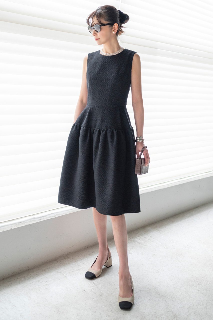 【デイジーリン/DAISY LIN】のDress “Lady Tweed” 人気、トレンドファッション・服の通販 founy(ファニー) 　ファッション　Fashion　レディースファッション　Fashion for Women　ワンピース　Dresses　フォーマル・パーティードレス・結婚式用ドレス　Elegant & Casual Dresses　チュニック　Tunic Tops & Dresses　カーディガン　Cardigan, Knitwear　ストレッチ　Stretch, Stretchy Fabric　セレモニー　Ceremony　チュニック　Tunic, Long Top　ツイード　Twill, Twill Weave　ドレス　Dress, One-Piece　フィット　Fit, Slim Fit　フォーマル　Formal, Dressy　フレア　Flare, Flared　入学式　Entrance Ceremony　other-5|ID: prp329100003715045 ipo3291000000032916726