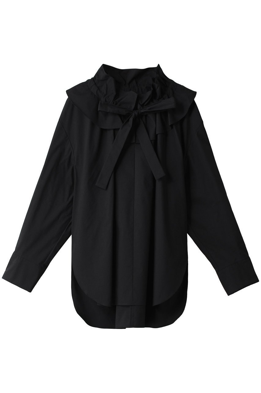 【アルアバイル/allureville】のタイプライターダブルフリルブラウス 人気、トレンドファッション・服の通販 founy(ファニー) 　ファッション　Fashion　レディースファッション　WOMEN　トップス・カットソー　Tops/Tshirt　シャツ/ブラウス　Shirts/Blouses　おすすめ　Recommend　スリーブ　Sleeve　ダブル　Double　フリル　Frills　リボン　Ribbon　ロング　Long　 other-1|ID: prp329100003715081 ipo3291000000030879278