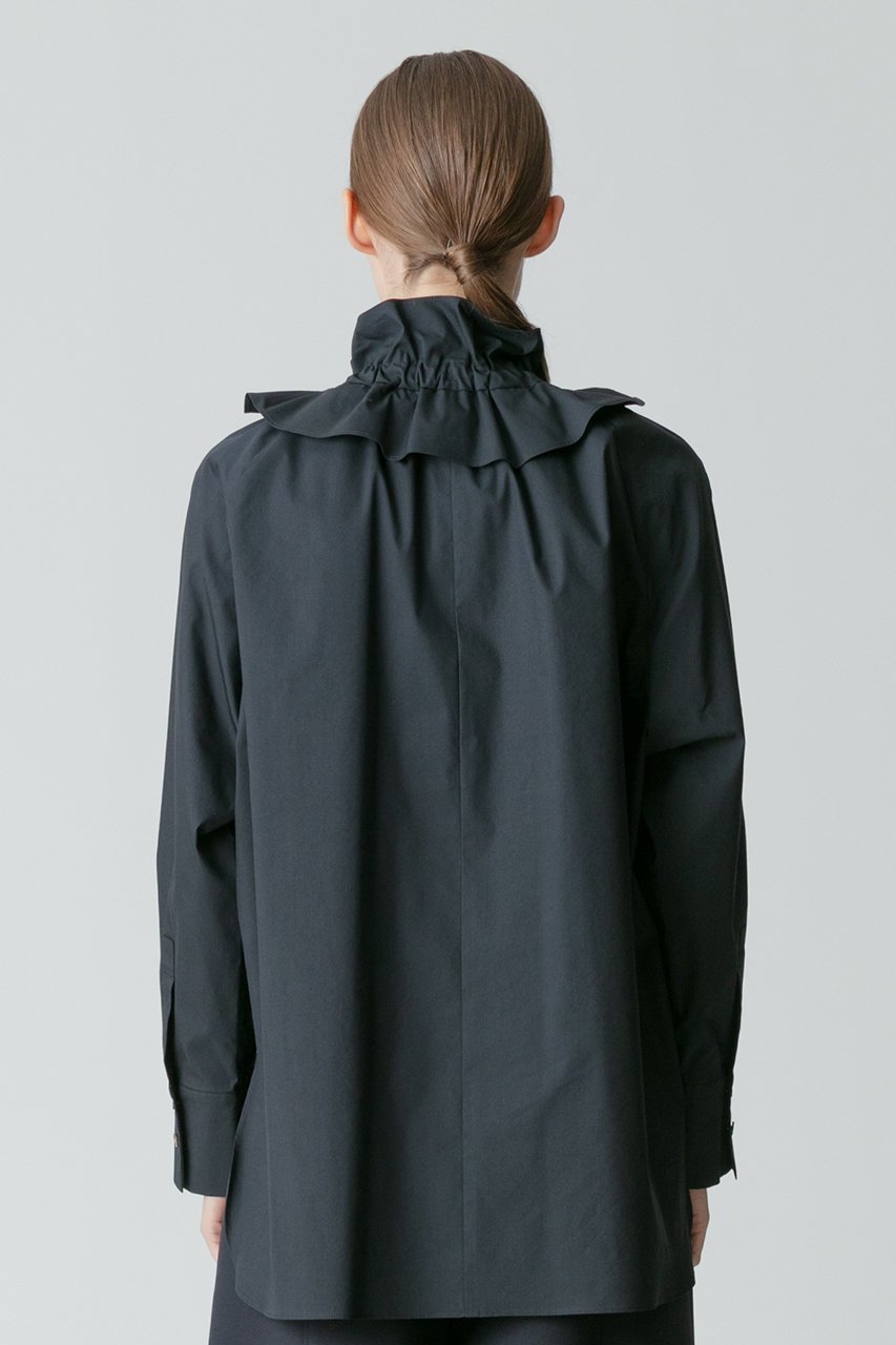 【アルアバイル/allureville】のタイプライターダブルフリルブラウス 人気、トレンドファッション・服の通販 founy(ファニー) 　ファッション　Fashion　レディースファッション　WOMEN　トップス・カットソー　Tops/Tshirt　シャツ/ブラウス　Shirts/Blouses　おすすめ　Recommend　スリーブ　Sleeve　ダブル　Double　フリル　Frills　リボン　Ribbon　ロング　Long　other-8|ID: prp329100003715081 ipo3291000000031390331