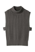 【ミズイロ インド/mizuiro ind】のhigh neck vest ベスト 人気、トレンドファッション・服の通販 founy(ファニー) ファッション Fashion レディースファッション WOMEN トップス・カットソー Tops/Tshirt ニット Knit Tops ベスト/ジレ Gilets/Vests プルオーバー Pullover シンプル Simple スリット Slit ハイネック High Neck ベスト Vest thumbnail c.gray|ID: prp329100003715956 ipo3291000000029958166