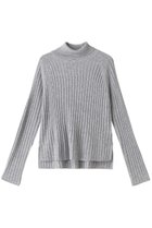 【ミズイロ インド/mizuiro ind】のwide rib turtle neck P/O プルオーバー l.gray|ID:prp329100003715960