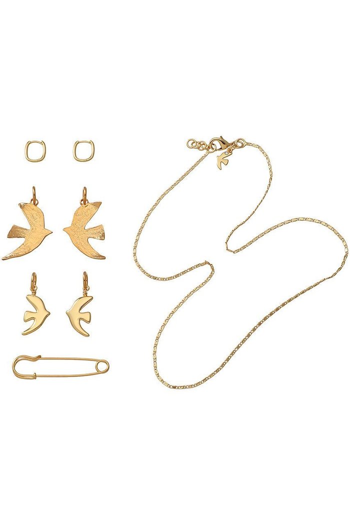 【セシル エ ジャンヌ/CECILE ET JEANNE】の【大草直子さんコラボ】マルチ ヴォヤージュ セット ピアス インテリア・キッズ・メンズ・レディースファッション・服の通販 founy(ファニー) https://founy.com/ ファッション Fashion レディースファッション Fashion for Women ジュエリー Jewelry ファッションリング Fashion Rings イヤリング・フープ・ドロップタイプ Hoop, Drop & Clip Earrings イヤリング Earrings コラボ Collaboration, Collab チェーン Chain, Chain Strap ネックレス Necklace, Pendant Necklace フープ Hoop, Hoop Earrings ブローチ Brooch, Pin Brooch ポーチ Pouch, Small Case モチーフ Motif, Design Theme 人気 Popular, Best Seller |ID: prp329100003716195 ipo3291000000035757942