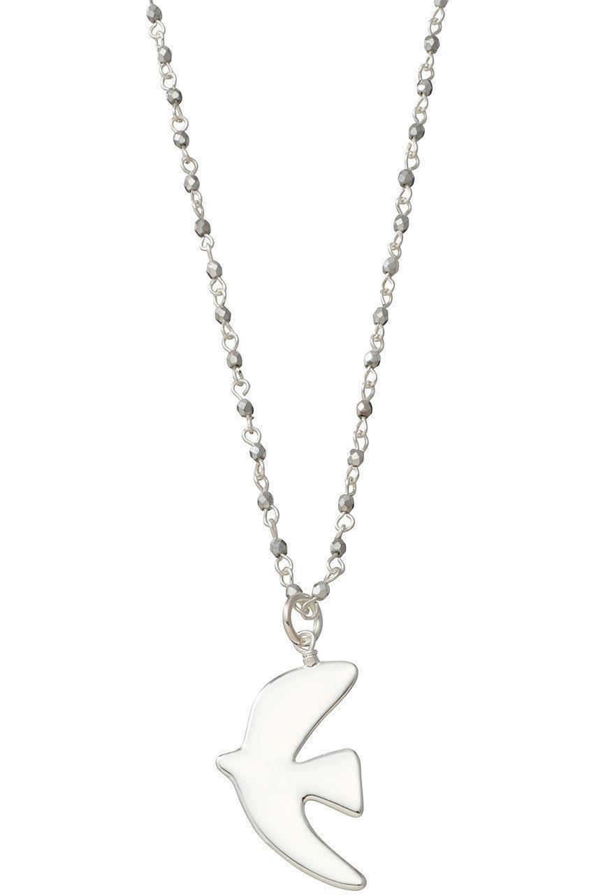 【セシル エ ジャンヌ/CECILE ET JEANNE】のラ・コロンブ(鳩)ペンダント インテリア・キッズ・メンズ・レディースファッション・服の通販 founy(ファニー) 　ファッション　Fashion　レディースファッション　Fashion for Women　ジュエリー　Jewelry　ネックレス　Necklaces & Pendants　シンプル　Simple, Minimal　チェーン　Chain, Chain Strap　ネックレス　Necklace, Pendant Necklace　モチーフ　Motif, Design Theme　エレガント 上品　Elegant　シルバー|ID: prp329100003716198 ipo3291000000035611577