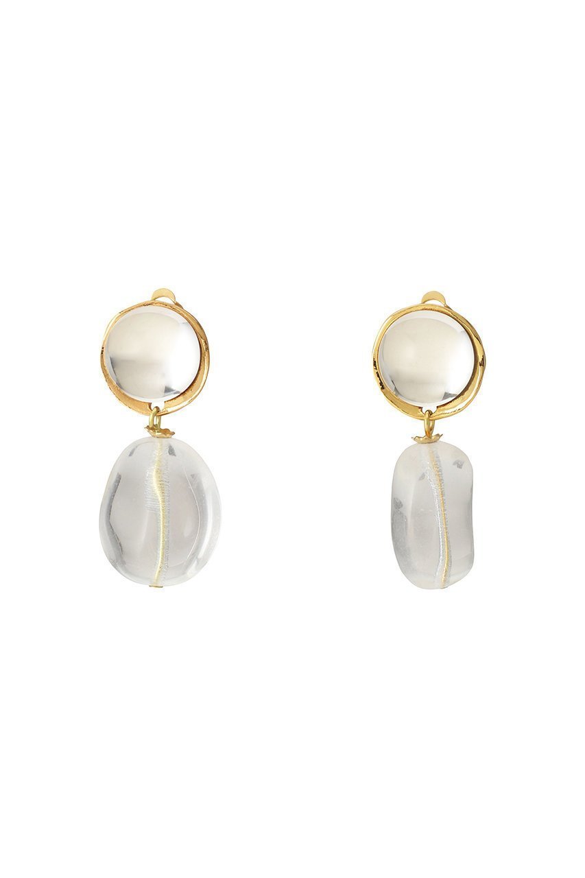 【セシル エ ジャンヌ/CECILE ET JEANNE】のルミエール バイカラーイヤリング 人気、トレンドファッション・服の通販 founy(ファニー) ファッション Fashion レディースファッション Fashion for Women ジュエリー Jewelry ファッションリング Fashion Rings イヤリング・フープ・ドロップタイプ Hoop, Drop & Clip Earrings なめらか Smooth, Silky Texture イヤリング Earrings ガラス Glass, Glassware ハンド Hand, Handmade フォルム Silhouette, Form フランス France, French other-1|ID: prp329100003716206 ipo3291000000035358556