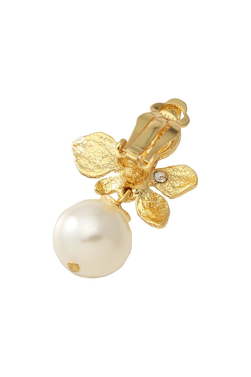 【セシル エ ジャンヌ/CECILE ET JEANNE】のフルール × パールイヤリング 人気、トレンドファッション・服の通販 founy(ファニー) 　ファッション　Fashion　レディースファッション　Fashion for Women　ジュエリー　Jewelry　ファッションリング　Fashion Rings　イヤリング・フープ・ドロップタイプ　Hoop, Drop & Clip Earrings　イヤリング　Earrings　クリスタル　Crystal, Swarovski　パール　Pearl, Pearl Accent　フェミニン　Feminine, Girly　other-4|ID: prp329100003716211 ipo3291000000035358493