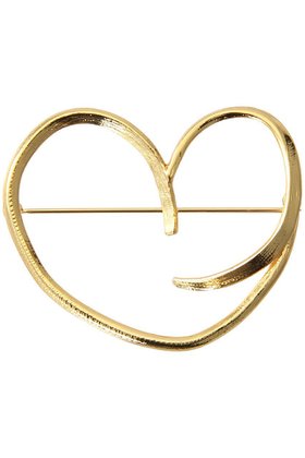 【セシル エ ジャンヌ/CECILE ET JEANNE】のハートフルブローチ 人気、トレンドファッション・服の通販 founy(ファニー) ファッション Fashion レディースファッション Fashion for Women ジュエリー Jewelry おすすめ Recommended / Our Picks シンプル Simple, Minimal ブローチ Brooch, Pin Brooch |ID:prp329100003716214