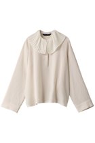 【ミズイロ インド/mizuiro ind】のpleats collar shirt P/O プルオーバー ivory|ID: prp329100003716248 ipo3291000000029958173