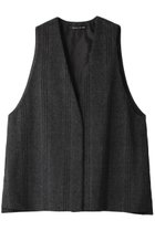 【ミズイロ インド/mizuiro ind】のdeep V neck wide vest ベスト gray|ID: prp329100003716249 ipo3291000000029958103