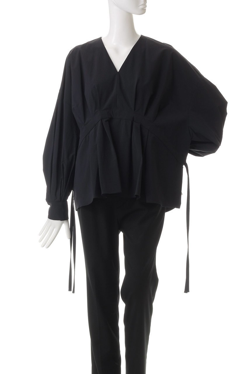 【ル フィル/LE PHIL】のナイロンストレッチブロードブラウス 人気、トレンドファッション・服の通販 founy(ファニー) 　ファッション　Fashion　レディースファッション　WOMEN　トップス・カットソー　Tops/Tshirt　シャツ/ブラウス　Shirts/Blouses　ストレッチ　Stretch　スリーブ　Sleeve　バランス　Balance　パターン　Pattern　リボン　Ribbon　ロング　Long　other-6|ID: prp329100003717909 ipo3291000000031389875