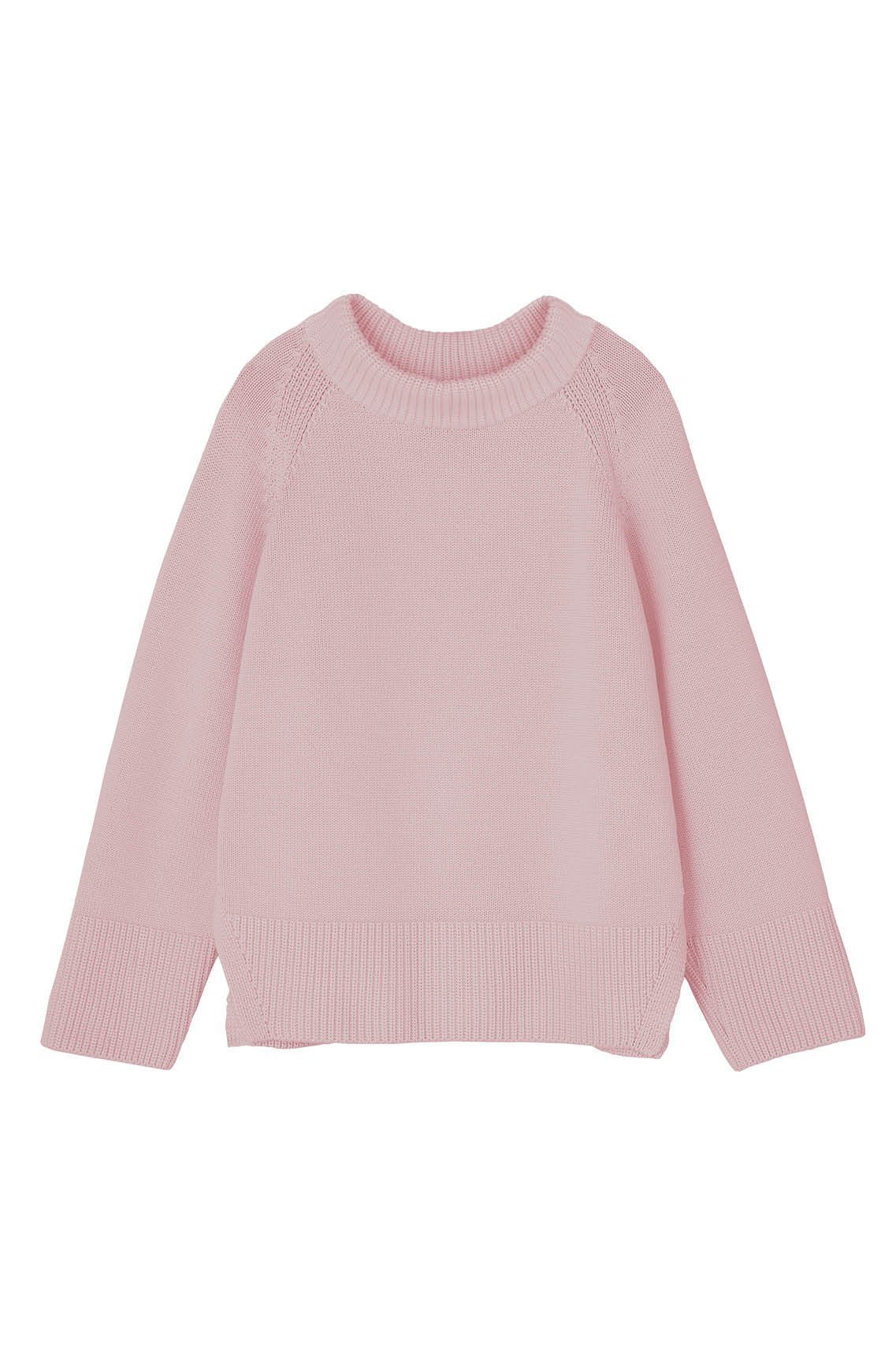 【デイジーリン/DAISY LIN】のしっとりウールセーター “Hampton Madam” インテリア・キッズ・メンズ・レディースファッション・服の通販 founy(ファニー) 　ファッション　Fashion　レディースファッション　Fashion for Women　トップス・カットソー　Cut & Sew Tops　ニット　Knit Tops & Sweaters　カジュアルプルオーバー・ニットトップス　Pullovers & Knit Tops / Casual Pullovers　ウォッシャブル　Machine Washable　スリット　Slit, Slit Detail　セーター　Sweater, Knitwear　人気　Popular, Best Seller　パウダー　Powder, Soft Tone　フロント　Front, Front Design　A/W・秋冬　Autumn/Winter　デイジーピンク|ID: prp329100003717937 ipo3291000000035623292