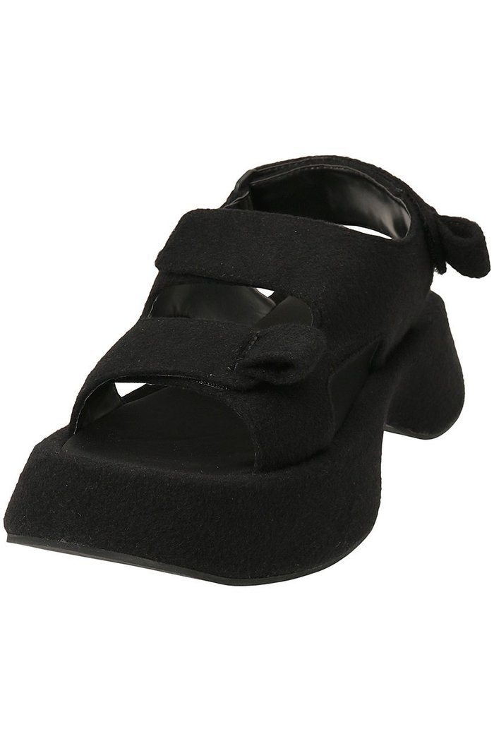 【ナゴンスタンス/nagonstans】のメルトン Sandal/サンダル インテリア・キッズ・メンズ・レディースファッション・服の通販 founy(ファウニー) https://founy.com/ ファッション Fashion レディースファッション Fashion for Women サンダル Sandals, Summer Shoes ソックス Socks, Hosiery タイツ Tights, Legwear フェルト Felt, Felt Fabric メルトン Melton, Heavy Wool 冬 Winter / This Winter |ID: prp329100003718479 ipo3291000000036179312