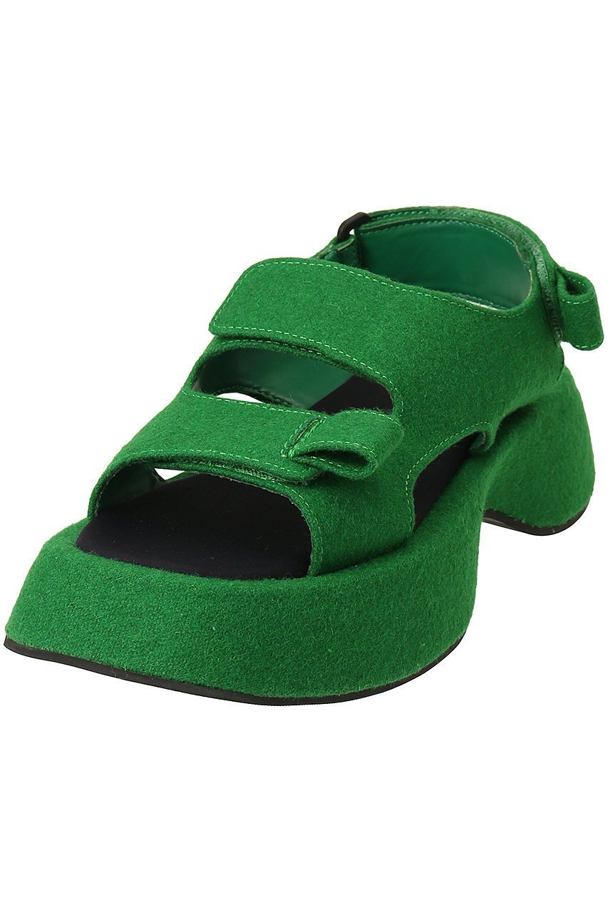 【ナゴンスタンス/nagonstans】のメルトン Sandal/サンダル インテリア・キッズ・メンズ・レディースファッション・服の通販 founy(ファニー) ファッション Fashion レディースファッション Fashion for Women サンダル Sandals, Summer Shoes ソックス Socks, Hosiery タイツ Tights, Legwear フェルト Felt, Felt Fabric メルトン Melton, Heavy Wool 冬 Winter / This Winter Zucchini|ID: prp329100003718479 ipo3291000000036179315