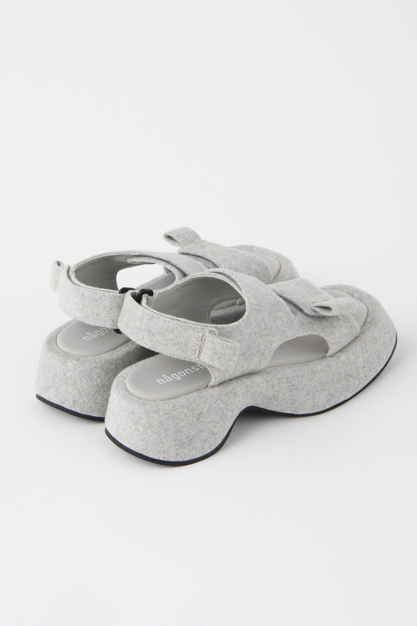 【ナゴンスタンス/nagonstans】のメルトン Sandal/サンダル 人気、トレンドファッション・服の通販 founy(ファニー) ファッション Fashion レディースファッション Fashion for Women サンダル Sandals, Summer Shoes ソックス Socks, Hosiery タイツ Tights, Legwear フェルト Felt, Felt Fabric メルトン Melton, Heavy Wool 冬 Winter / This Winter other-2|ID: prp329100003718479 ipo3291000000036179319