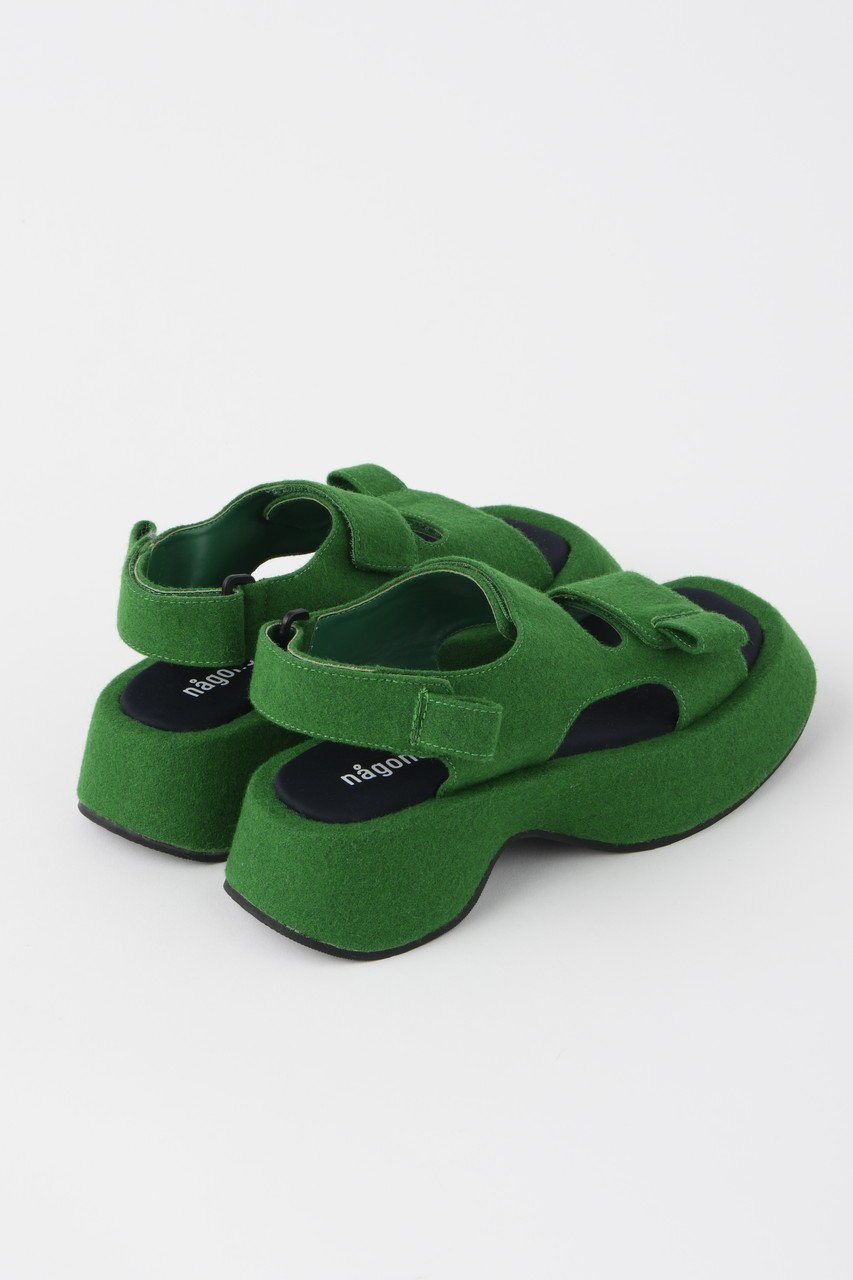 【ナゴンスタンス/nagonstans】のメルトン Sandal/サンダル 人気、トレンドファッション・服の通販 founy(ファニー) ファッション Fashion レディースファッション Fashion for Women サンダル Sandals, Summer Shoes ソックス Socks, Hosiery タイツ Tights, Legwear フェルト Felt, Felt Fabric メルトン Melton, Heavy Wool 冬 Winter / This Winter other-2|ID: prp329100003718479 ipo3291000000036622577