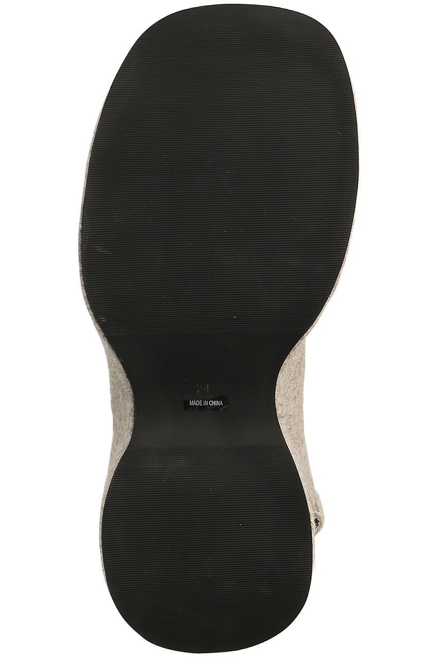 【ナゴンスタンス/nagonstans】のメルトン Sandal/サンダル 人気、トレンドファッション・服の通販 founy(ファニー) ファッション Fashion レディースファッション Fashion for Women サンダル Sandals, Summer Shoes ソックス Socks, Hosiery タイツ Tights, Legwear フェルト Felt, Felt Fabric メルトン Melton, Heavy Wool 冬 Winter / This Winter other-6|ID: prp329100003718479 ipo3291000000036622585