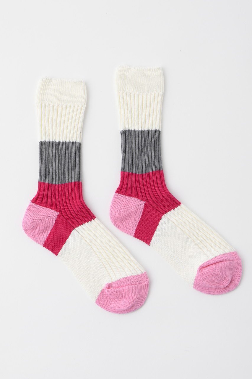 【ナゴンスタンス/nagonstans】のBi-color Socks/ソックス 人気、トレンドファッション・服の通販 founy(ファニー) 　ファッション　Fashion　レディースファッション　Fashion for Women　ソックス&靴下　Socks & Hosiery　レッグウェア・ストッキング　Legwear & Hosiery　サンダル　Sandals, Summer Shoes　ソックス　Socks, Hosiery　人気　Popular, Best Seller　定番　Standard, Basic Item　春　Spring　 other-1|ID: prp329100003718481 ipo3291000000032856119