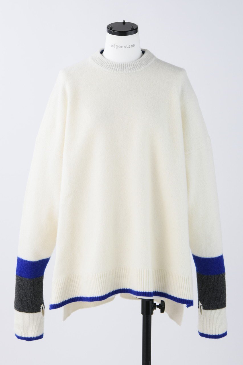 【ナゴンスタンス/nagonstans】のアームカバーBOX P.O/プルオーバー インテリア・キッズ・メンズ・レディースファッション・服の通販 founy(ファニー) 　ファッション　Fashion　レディースファッション　Fashion for Women　トップス・カットソー　Cut & Sew Tops　ニット　Knit Tops & Sweaters　カジュアルプルオーバー・ニットトップス　Pullovers & Knit Tops / Casual Pullovers　ボックス　Boxy, Box Shape　Salt|ID: prp329100003718484 ipo3291000000036007579