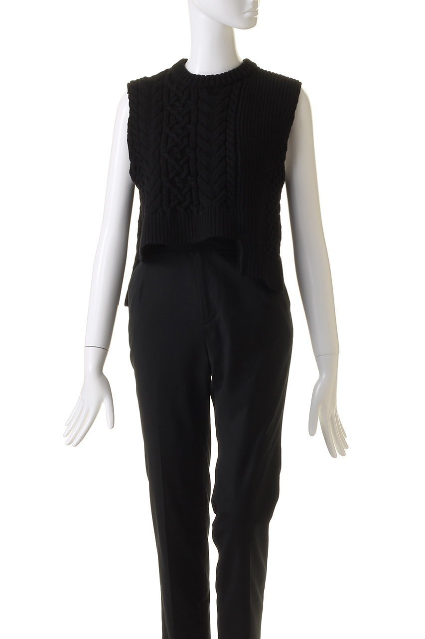 【ナゴンスタンス/nagonstans】のケーブルベスト 人気、トレンドファッション・服の通販 founy(ファニー) ファッション Fashion レディースファッション Fashion for Women トップス・カットソー Cut & Sew Tops ニット Knit Tops & Sweaters ベスト&ジレ / 重ね着スタイル Vests & Gilets カジュアルプルオーバー・ニットトップス Pullovers & Knit Tops / Casual Pullovers アシンメトリー Asymmetrical Style スリット Slit, Slit Detail ベスト Vest, Waistcoat ミックス Mix, Mixed Style other-2|ID: prp329100003718486 ipo3291000000032955120