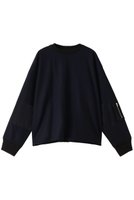 【リムアーク/RIM.ARK】のCombination melton square PO/プルオーバー 人気、トレンドファッション・服の通販 founy(ファニー) ファッション Fashion レディースファッション Fashion for Women トップス・カットソー Cut & Sew Tops ニット Knit Tops & Sweaters カジュアルプルオーバー・ニットトップス Pullovers & Knit Tops / Casual Pullovers サテン Satin, Glossy Fabric ドッキング Docking, Mixed Material ミリタリー Military, Army Style メルトン Melton, Heavy Wool |ID:prp329100003718514