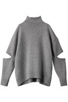 【ル フィル/LE PHIL】のウールシルクカシミアミドルゲージスリットニット 人気、トレンドファッション・服の通販 founy(ファニー) ファッション Fashion レディースファッション WOMEN トップス・カットソー Tops/Tshirt ニット Knit Tops プルオーバー Pullover なめらか カシミヤ シルク シンプル スタンド スリット ルーズ |ID:prp329100003719077