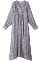 【ハウス オブ ロータス/HOUSE OF LOTUS】のフラワープリントワンピース 人気、トレンドファッション・服の通販 founy(ファニー) ファッション Fashion レディースファッション WOMEN ワンピース Dress チュニック Tunic おすすめ Recommend インナー ギャザー シフォン ジョーゼット タートル チュニック ドレープ フラワー プリント 人気 定番 Standard |ID:prp329100003719082