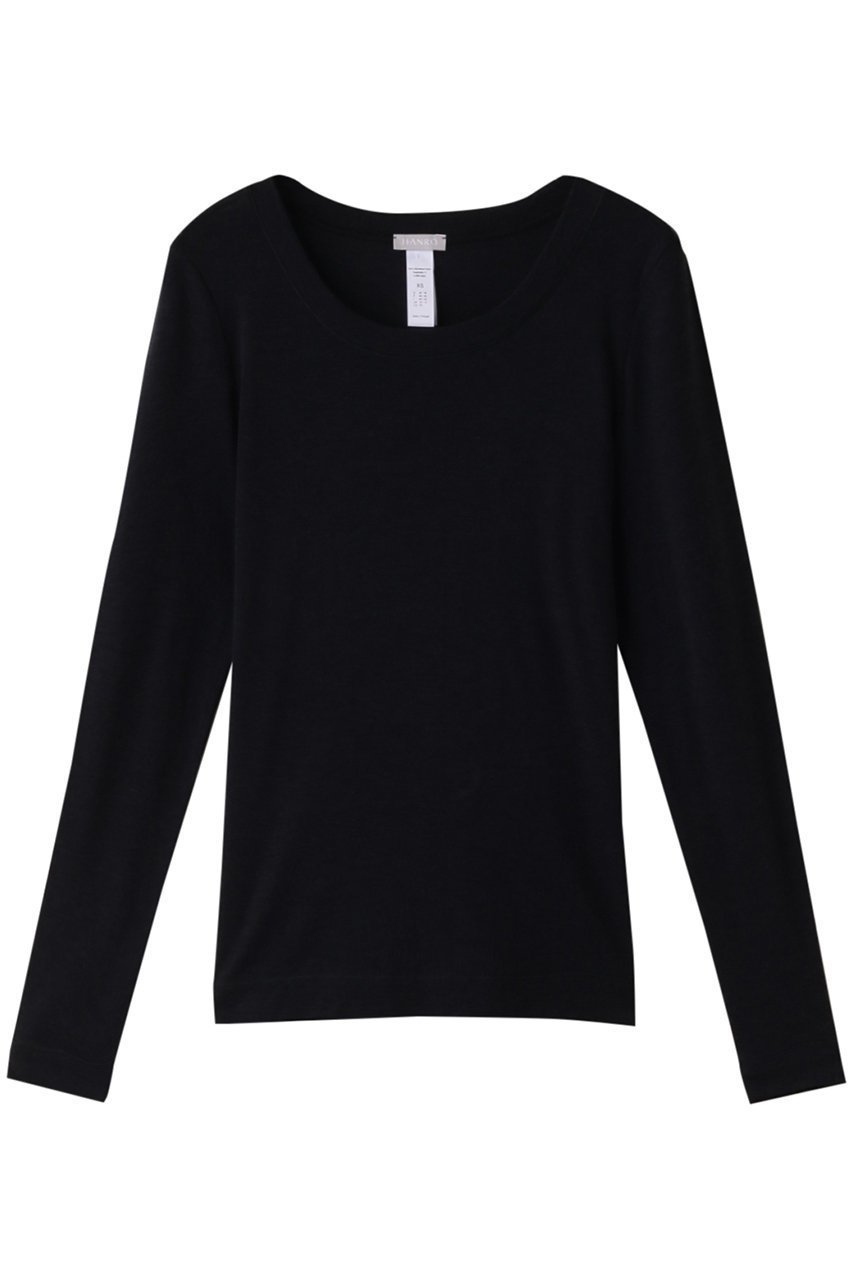 【ハンロ/HANRO】のSILK CASHMERE長袖 インテリア・キッズ・メンズ・レディースファッション・服の通販 founy(ファニー) ファッション Fashion レディースファッション Fashion for Women 下着・ランジェリー Lingerie & Intimates その他ランジェリー・インナーアイテム Other Lingerie / Intimates なめらか Smooth, Silky Texture インナー Innerwear シルク Silk, 100% Silk シンプル Simple, Minimal ベーシック Basic, Essential ランジェリー Lingerie, Intimate Wear リラックス Relax, Relaxed Fit 定番 Standard, Basic Item 長袖 Long Sleeve, Full Sleeve 防寒 Cold Protection, Winter-Ready ブラック|ID: prp329100003719098 ipo3291000000035845830