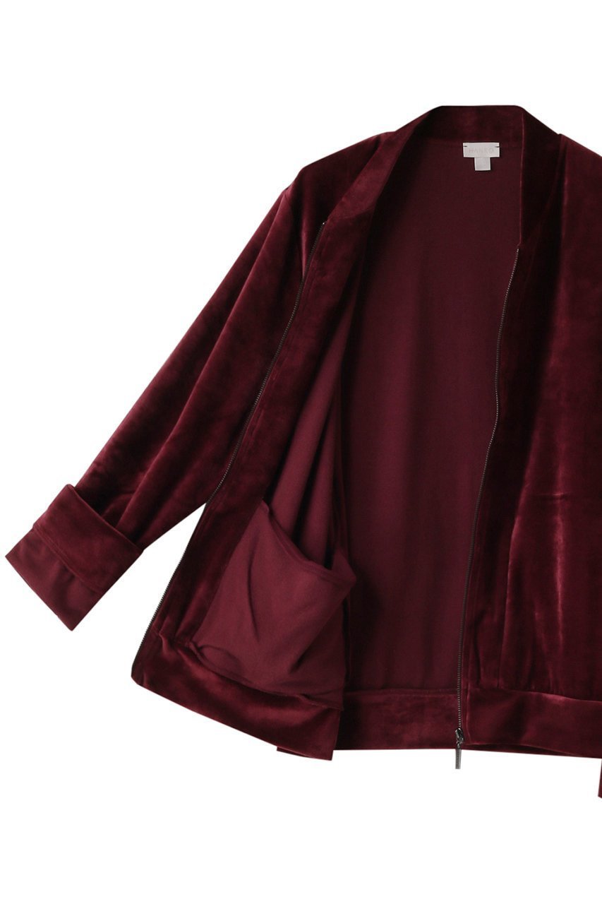 【ハンロ/HANRO】のベロアジャケット 人気、トレンドファッション・服の通販 founy(ファニー) 　ファッション　Fashion　レディースファッション　Fashion for Women　アウター　Coat / Outerwear Collection　レディースジャケット・軽アウター　Jackets　なめらか　Smooth, Silky Texture　シンプル　Simple, Minimal　ジャケット　Jacket, Outerwear　ベロア　Velour, Soft Velvet　ボトム　Bottoms, Lower Wear　other-6|ID: prp329100003719099 ipo3291000000032956850