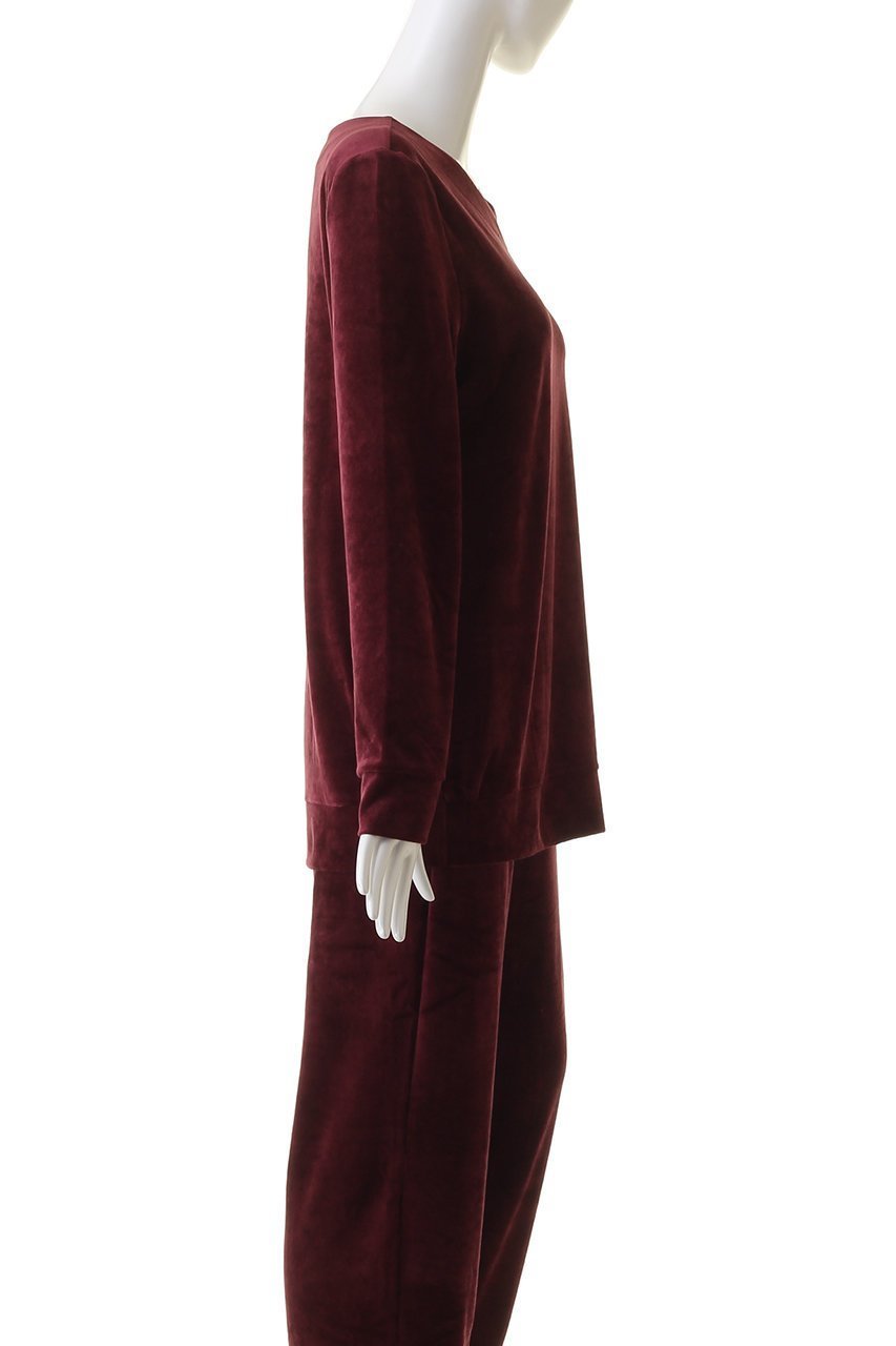 【ハンロ/HANRO】のベロア長袖 人気、トレンドファッション・服の通販 founy(ファニー) 　ファッション　Fashion　レディースファッション　WOMEN　トップス・カットソー　Tops/Tshirt　ベロア　Velour　なめらか　Smooth　シンプル　Simple　パジャマ　Pajamas　ベロア　Velor　リラックス　Relax　長袖　Long Sleeve　other-3|ID: prp329100003719101 ipo3291000000031389746