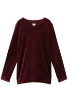 【ハンロ/HANRO】のベロア長袖 人気、トレンドファッション・服の通販 founy(ファニー) ファッション Fashion レディースファッション Fashion for Women トップス・カットソー Cut & Sew Tops ベロアトップス Velour Tops / Velvet-Look Items なめらか Smooth, Silky Texture シンプル Simple, Minimal パジャマ Pajamas, Sleepwear ベロア Velour, Soft Velvet リラックス Relax, Relaxed Fit 長袖 Long Sleeve, Full Sleeve thumbnail ワインレッド|ID: prp329100003719101 ipo3291000000032843091