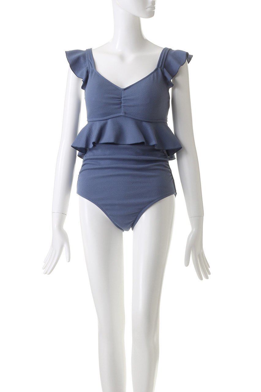 【レイール/Reir】の【San-ai Resort】ナチュラルシェイプCrepe ノンワイヤービキニ 人気、トレンドファッション・服の通販 founy(ファニー) 　ファッション　Fashion　レディースファッション　Fashion for Women　水着　Swimwear　レディース水着・ビーチウェア　Swimwear & Beachwear　シェイプ　Shape, Slim Fit　スポーツ　Sports, Activewear　デコルテ　Décolleté, Neckline　トレンド　Trend, Trending Now　バランス　Balance, Style Balance　ビキニ　Bikini, Two-Piece Swimsuit　ビーチ　Beach, Seaside　フリル　Frill, Ruffle　ボトム　Bottoms, Lower Wear　リゾート　Resort, Vacation Style　ワイヤー　Wire, Wired Bra　水着　Swimsuit, Swimwear　other-2|ID: prp329100003720008 ipo3291000000031389445