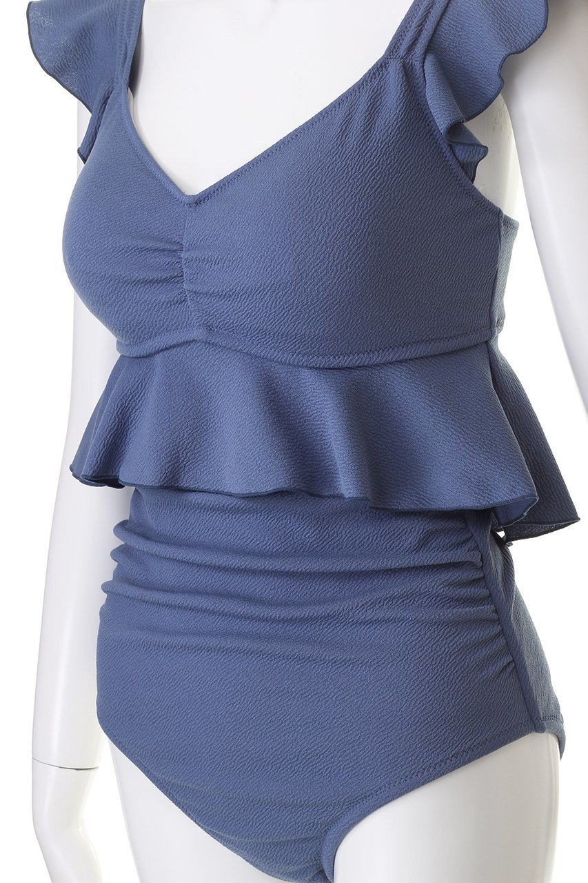 【レイール/Reir】の【San-ai Resort】ナチュラルシェイプCrepe ノンワイヤービキニ 人気、トレンドファッション・服の通販 founy(ファニー) 　ファッション　Fashion　レディースファッション　Fashion for Women　水着　Swimwear　レディース水着・ビーチウェア　Swimwear & Beachwear　シェイプ　Shape, Slim Fit　スポーツ　Sports, Activewear　デコルテ　Décolleté, Neckline　トレンド　Trend, Trending Now　バランス　Balance, Style Balance　ビキニ　Bikini, Two-Piece Swimsuit　ビーチ　Beach, Seaside　フリル　Frill, Ruffle　ボトム　Bottoms, Lower Wear　リゾート　Resort, Vacation Style　ワイヤー　Wire, Wired Bra　水着　Swimsuit, Swimwear　other-5|ID: prp329100003720008 ipo3291000000031389451