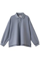 【ミディウミソリッド/MIDIUMISOLID】のpolo wide P/O プルオーバー gray|ID:prp329100003720011