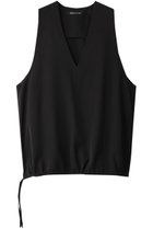 【ミズイロ インド/mizuiro ind】のT/W twill V neck vest ベスト black|ID: prp329100003720018 ipo3291000000029958139