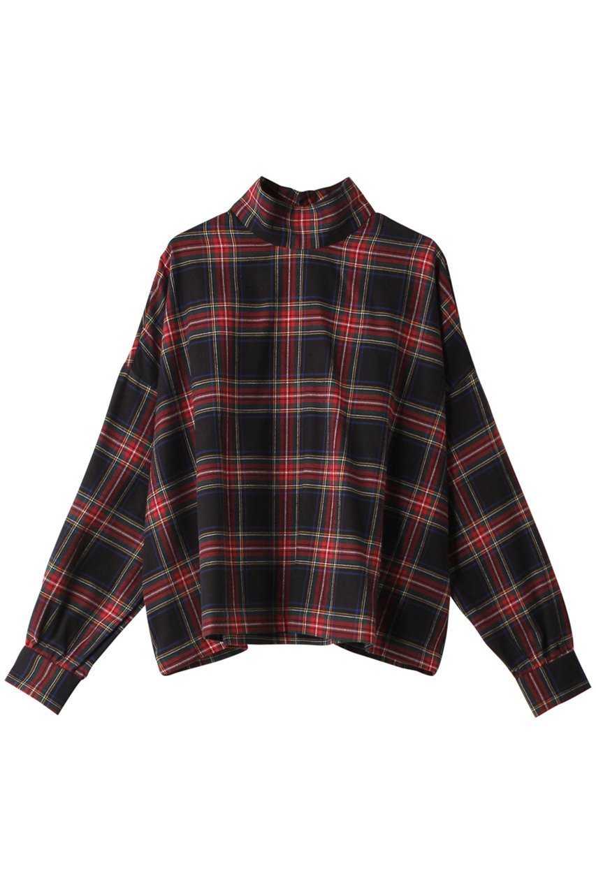 【ミズイロ インド/mizuiro ind】のcheck stand collar shirt シャツ 人気、トレンドファッション・服の通販 founy(ファニー) 　ファッション　Fashion　レディースファッション　WOMEN　トップス・カットソー　Tops/Tshirt　シャツ/ブラウス　Shirts/Blouses　A/W・秋冬　Aw・Autumn/Winter・Fw・Fall-Winter　スリーブ　Sleeve　チェック　Check　バランス　Balance　フレア　Flare　ロング　Long　 other-1|ID: prp329100003720021 ipo3291000000026949199