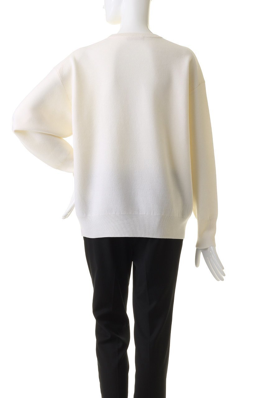 【エブール/ebure】の【Living】ライトウールミラノ クルーネックニットプルオーバー 人気、トレンドファッション・服の通販 founy(ファニー) 　ファッション　Fashion　レディースファッション　WOMEN　トップス・カットソー　Tops/Tshirt　ニット　Knit Tops　プルオーバー　Pullover　おすすめ　Recommend　シンプル　Simple　セットアップ　Set Up　トレーナー　Trainer　ボトム　Bottom　ミラノリブ　Milan Ribs　定番　Standard　other-4|ID: prp329100003720024 ipo3291000000031389471