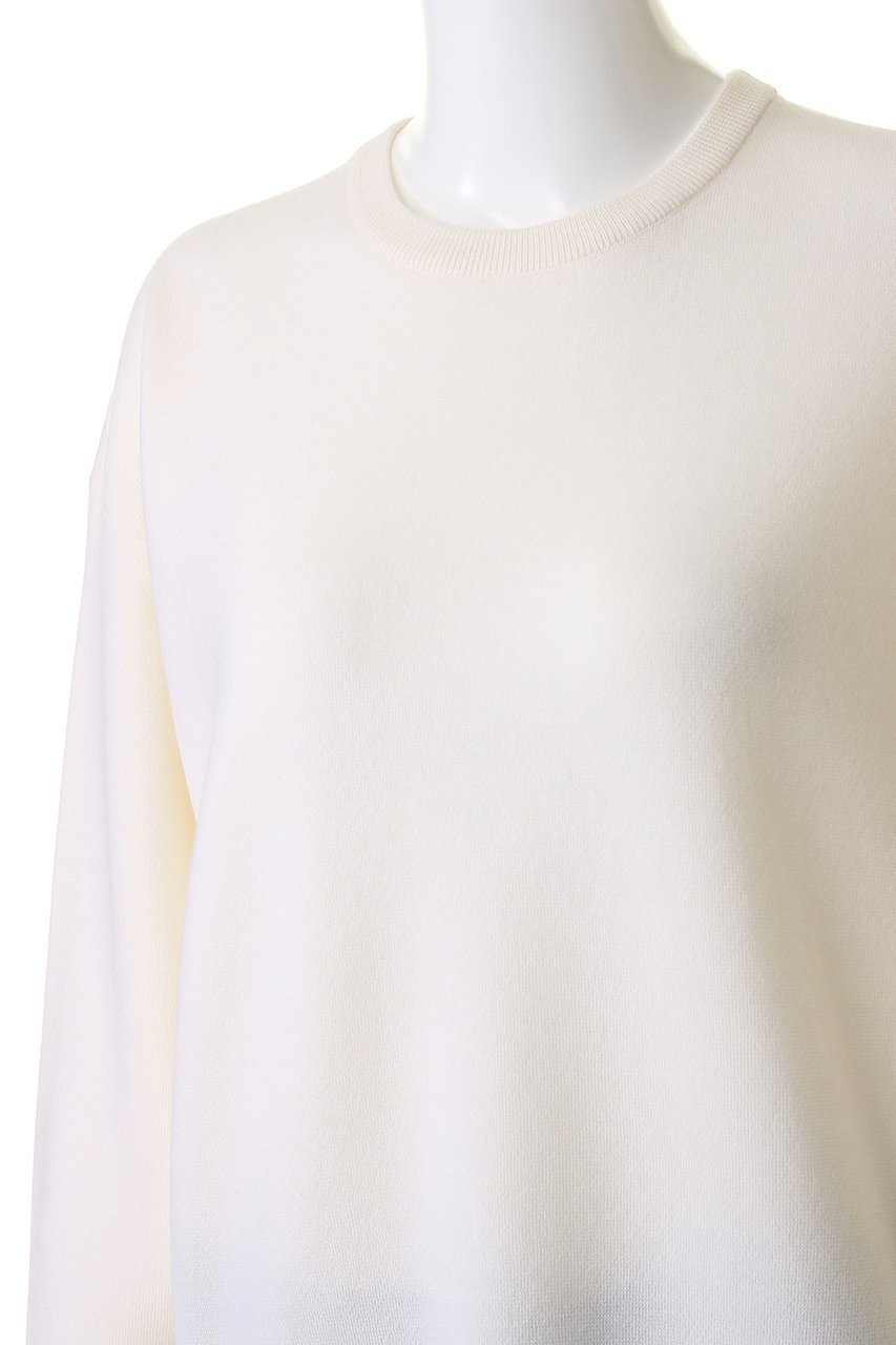【エブール/ebure】の【Living】ライトウールミラノ クルーネックニットプルオーバー 人気、トレンドファッション・服の通販 founy(ファニー) 　ファッション　Fashion　レディースファッション　WOMEN　トップス・カットソー　Tops/Tshirt　ニット　Knit Tops　プルオーバー　Pullover　おすすめ　Recommend　シンプル　Simple　セットアップ　Set Up　トレーナー　Trainer　ボトム　Bottom　ミラノリブ　Milan Ribs　定番　Standard　other-5|ID: prp329100003720024 ipo3291000000031389473