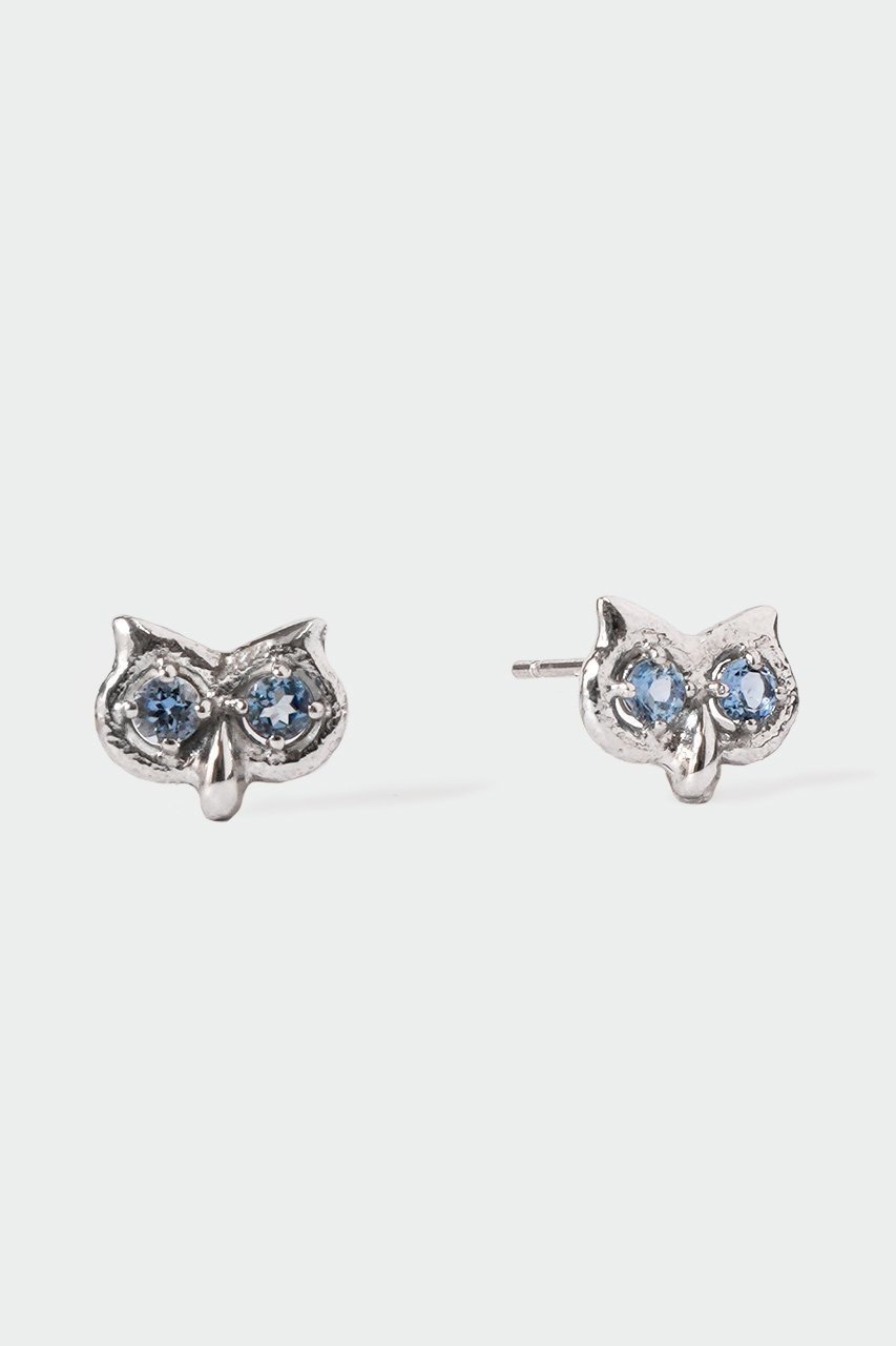 アヤミ ジュエリー/AYAMI jewelry】の【ELLE SHOP限定】Aquamarine Owl ピアス |  人気、トレンドファッション・服の通販 founy(ファニー) | ID:prp329100003720039 | ファッション(Fashion)  レディースファッション(WOMEN) ジュエリー(Jewelry) イヤリング(Earrings)