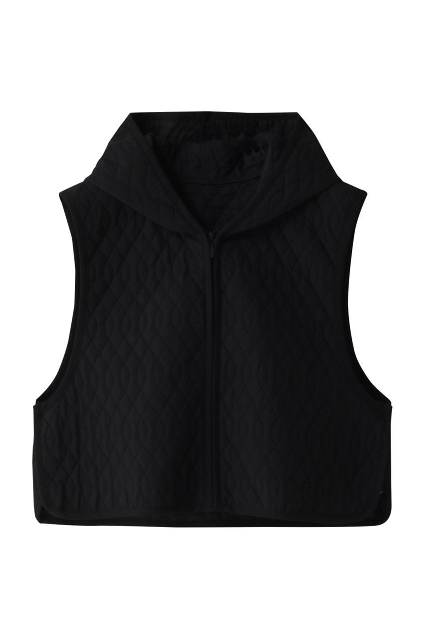 【プレインピープル/PLAIN PEOPLE】のキルティングベスト インテリア・キッズ・メンズ・レディースファッション・服の通販 founy(ファニー) 　ファッション　Fashion　レディースファッション　Fashion for Women　アウター　Coat / Outerwear Collection　レディースジャケット・軽アウター　Jackets　おすすめ　Recommended / Our Picks　インナー　Innerwear　カットソー　Cut and Sewn Top　キルティング　Quilted, Quilting　コンパクト　Compact, Small Size　シアー　Sheer, See-Through　ジャケット　Jacket, Outerwear　タイプライター　Typewriter Fabric, Crisp Cotton　ダウン　Down, Puffer　ベスト　Vest, Waistcoat　春　Spring　ブラック|ID: prp329100003722190 ipo3291000000035491735