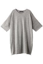 【ミズイロ インド/mizuiro ind】のV neck tunic OP ワンピース l.gray|ID:prp329100003722212