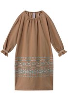 【ミナ ペルホネン/mina perhonen / KIDS】の【KIDS】funワンピース ブルー 140 人気、トレンドファッション・服の通販 founy(ファニー) ファッション Fashion キッズファッション Fashion for Kids ワンピース Dresses thumbnail ライトブラウン|ID: prp329100003722219 ipo3291000000036192711