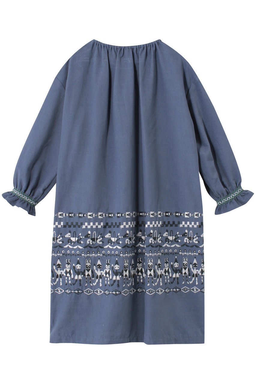 【ミナ ペルホネン/mina perhonen / KIDS】の【KIDS】funワンピース ブルー 140 人気、トレンドファッション・服の通販 founy(ファニー) 　ファッション　Fashion　キッズファッション　Fashion for Kids　ワンピース　Dresses　other-2|ID: prp329100003722219 ipo3291000000036192713