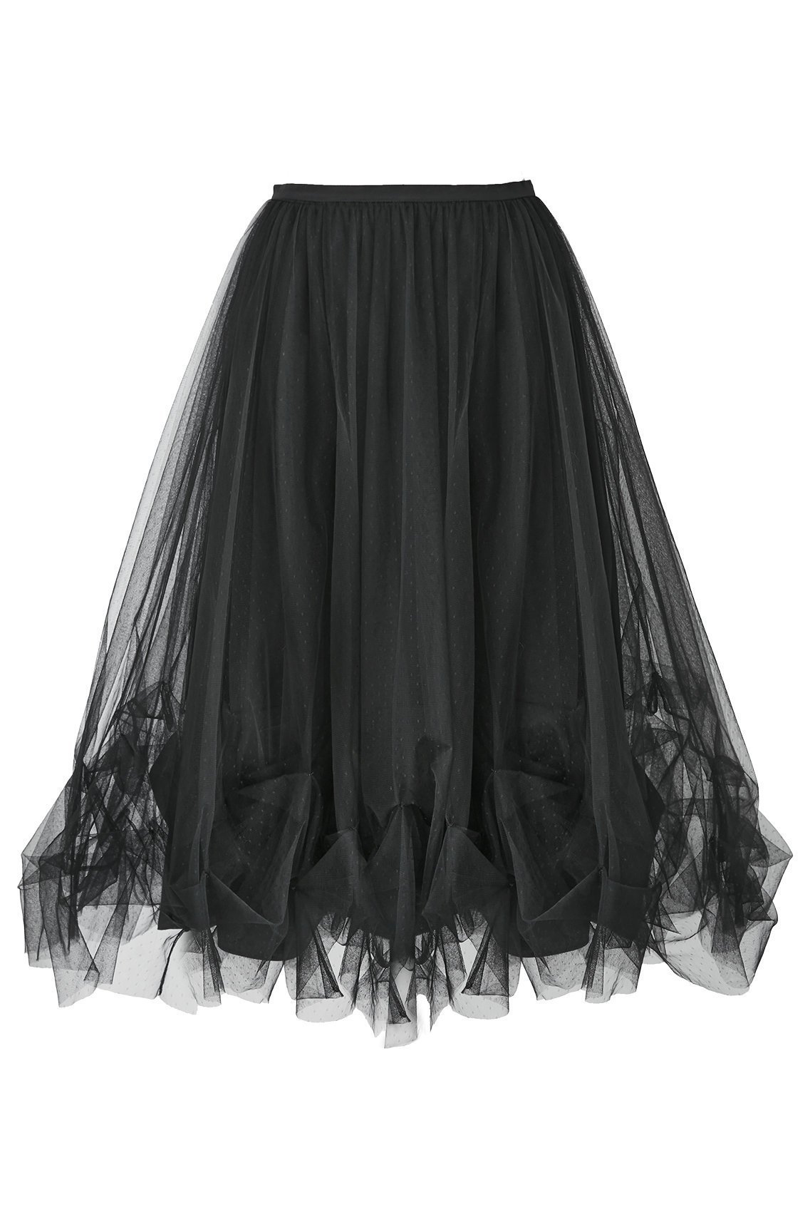 【デイジーリン/DAISY LIN】のSkirt “Dot Tulle” 人気、トレンドファッション・服の通販 founy(ファニー) 　ファッション　Fashion　レディースファッション　Fashion for Women　スカート　Skirts　おすすめ　Recommended / Our Picks　ギャザー　Gathered, Ruffled　シンプル　Simple, Minimal　チュール　Tulip, Tulip Motif　ドット　Polka Dot, Dot Pattern　フロント　Front, Front Design　ホリデーシーズン　Holiday Season　ポケット　Pocket, Pocket Detail　ランダム　Random, Irregular　リラックス　Relax, Relaxed Fit　A/W・秋冬　Autumn/Winter　 other-1|ID: prp329100003722222 ipo3291000000032822872