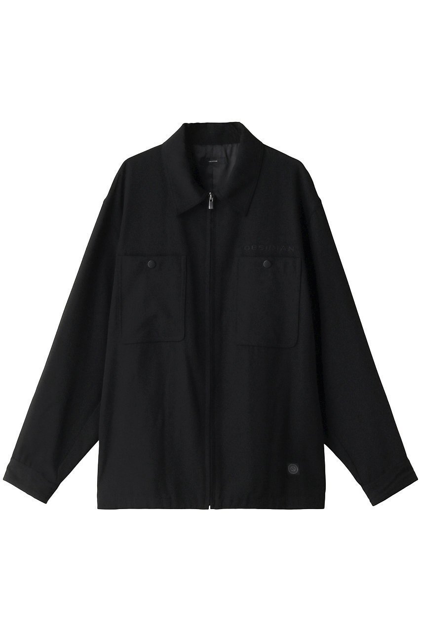 【オブシディアン/OBSIDIAN / MEN】の【MEN】CLEAR TWILL ZIP UP BLOUSON インテリア・キッズ・メンズ・レディースファッション・服の通販 founy(ファニー) 　ファッション　Fashion　メンズファッション　Fashion for Men　アウター　Men's Coats Outerwear　ブルゾンジャケット / カジュアルアウター　Bomber Jackets & Blousons　ジップアップ　Zip-Up, Full Zip　スポーツ　Sports, Activewear　ブルゾン　Blouson, Bomber Jacket　ロング　Long, Long-Length　Black|ID: prp329100003722234 ipo3291000000035319750