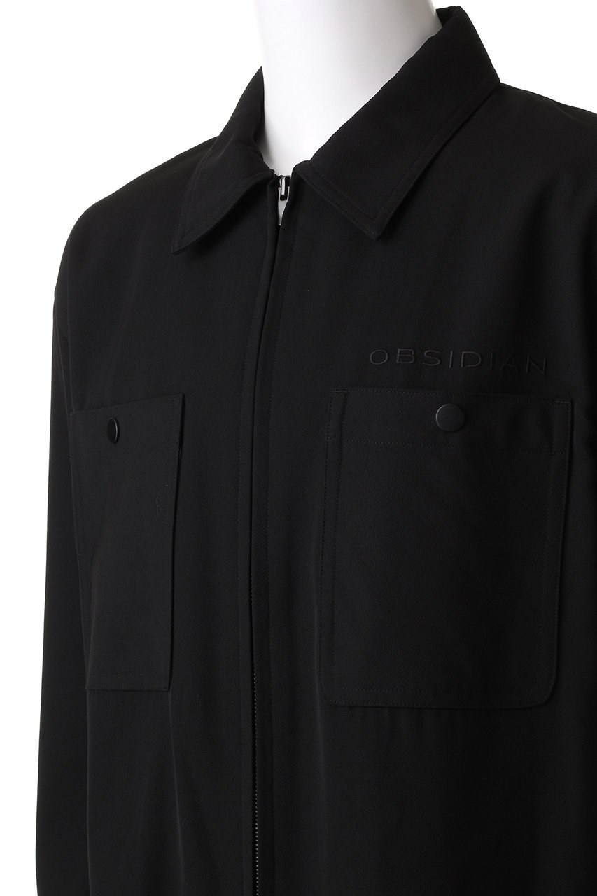 【オブシディアン/OBSIDIAN / MEN】の【MEN】CLEAR TWILL ZIP UP BLOUSON 人気、トレンドファッション・服の通販 founy(ファニー) 　ファッション　Fashion　メンズファッション　Fashion for Men　アウター　Men's Coats Outerwear　ブルゾンジャケット / カジュアルアウター　Bomber Jackets & Blousons　ジップアップ　Zip-Up, Full Zip　スポーツ　Sports, Activewear　ブルゾン　Blouson, Bomber Jacket　ロング　Long, Long-Length　other-5|ID: prp329100003722234 ipo3291000000035319754