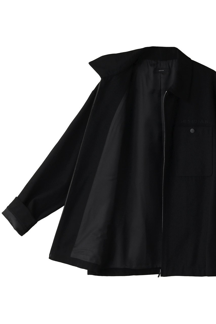 【オブシディアン/OBSIDIAN / MEN】の【MEN】CLEAR TWILL ZIP UP BLOUSON 人気、トレンドファッション・服の通販 founy(ファニー) 　ファッション　Fashion　メンズファッション　Fashion for Men　アウター　Men's Coats Outerwear　ブルゾンジャケット / カジュアルアウター　Bomber Jackets & Blousons　ジップアップ　Zip-Up, Full Zip　スポーツ　Sports, Activewear　ブルゾン　Blouson, Bomber Jacket　ロング　Long, Long-Length　other-6|ID: prp329100003722234 ipo3291000000035319755