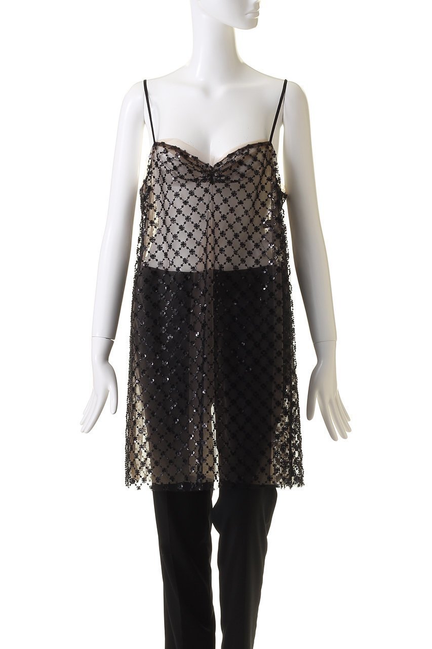 【メゾンスペシャル/MAISON SPECIAL】のFlower Beads Camisole Tunic/フラワービーズキャミチュニック 人気、トレンドファッション・服の通販 founy(ファニー) 　ファッション　Fashion　レディースファッション　WOMEN　ワンピース　Dress　チュニック　Tunic　シアー　Sheer　シンプル　Simple　タンク　Tank　チュニック　Tunic　チュール　Tulle　デニム　Denim　フラワー　Flower　モチーフ　Motif　other-2|ID: prp329100003723161 ipo3291000000031389003