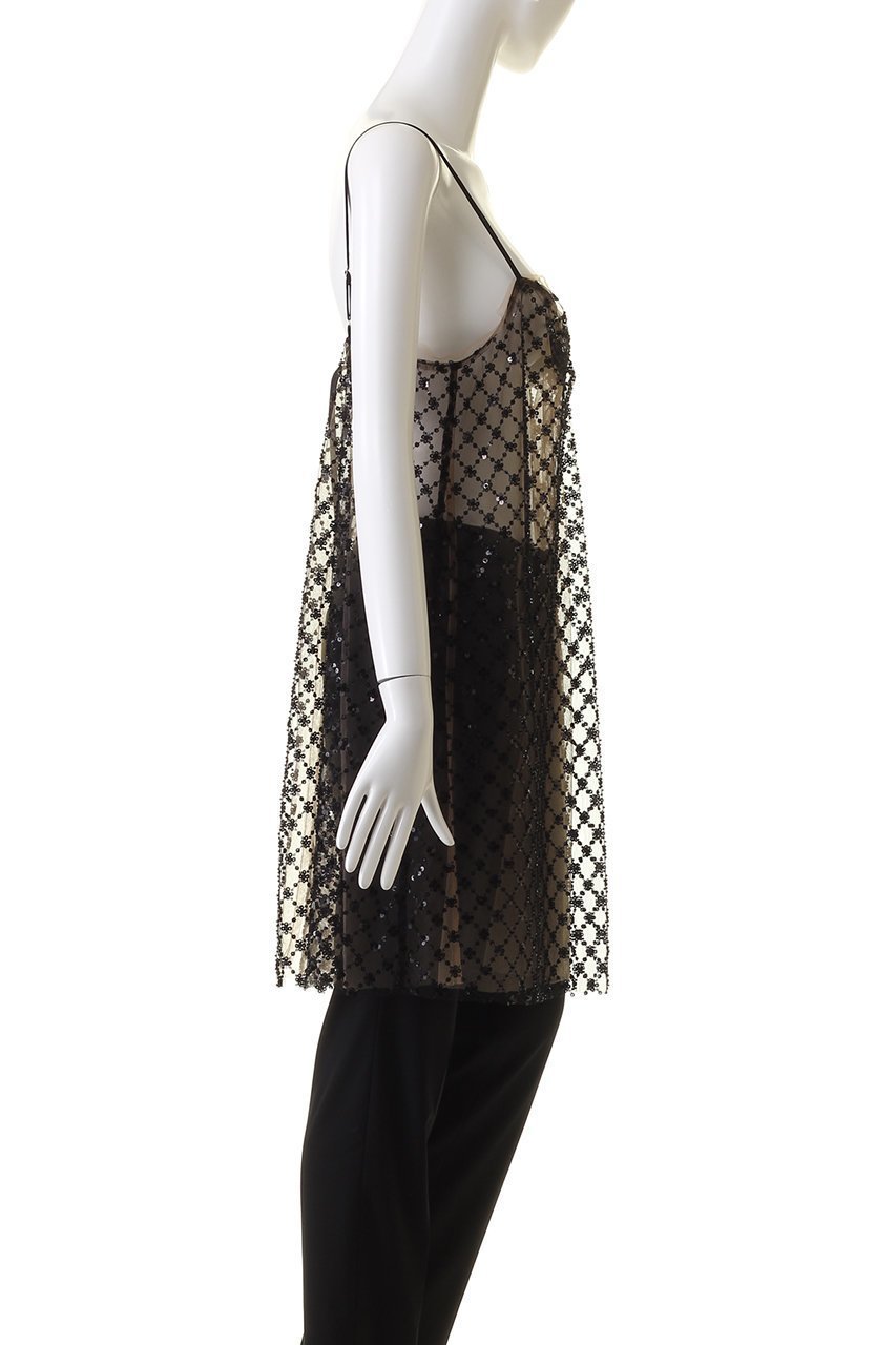 【メゾンスペシャル/MAISON SPECIAL】のFlower Beads Camisole Tunic/フラワービーズキャミチュニック 人気、トレンドファッション・服の通販 founy(ファニー) 　ファッション　Fashion　レディースファッション　WOMEN　ワンピース　Dress　チュニック　Tunic　シアー　Sheer　シンプル　Simple　タンク　Tank　チュニック　Tunic　チュール　Tulle　デニム　Denim　フラワー　Flower　モチーフ　Motif　other-3|ID: prp329100003723161 ipo3291000000031389005