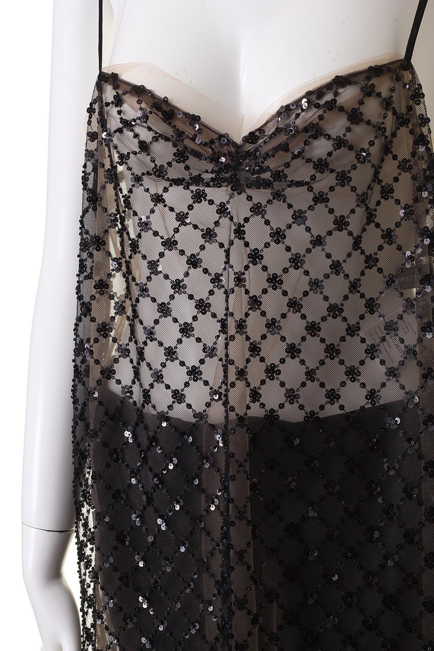 【メゾンスペシャル/MAISON SPECIAL】のFlower Beads Camisole Tunic/フラワービーズキャミチュニック 人気、トレンドファッション・服の通販 founy(ファニー) 　ファッション　Fashion　レディースファッション　WOMEN　ワンピース　Dress　チュニック　Tunic　シアー　Sheer　シンプル　Simple　タンク　Tank　チュニック　Tunic　チュール　Tulle　デニム　Denim　フラワー　Flower　モチーフ　Motif　other-5|ID: prp329100003723161 ipo3291000000031389009